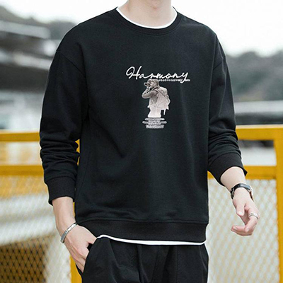 Crew neck sweatshirt