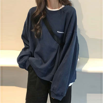 Crew neck sweatshirt